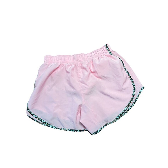 Nike Dri Fit Shorts Women Small Pink With Flower Trim Liner Inside - Picture 4 of 8
